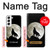 W1981 Wolf Howling at The Moon Case Cover Custodia e Flip Case per Samsung Galaxy S22