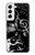 W3197 Music Cassette Note Case Cover Custodia e Flip Case per Samsung Galaxy S22