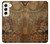 W3456 Vintage Paper Clock Steampunk Case Cover Custodia e Flip Case per Samsung Galaxy S22