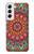 W3694 Hippie Art Pattern Case Cover Custodia e Flip Case per Samsung Galaxy S22