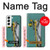 W3741 Tarot Card The Hermit Case Cover Custodia e Flip Case per Samsung Galaxy S22