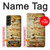 W0272 Egypt Wall Art Case Cover Custodia e Flip Case per Samsung Galaxy S22 Plus