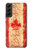 W1603 Canada Flag Old Vintage Case Cover Custodia e Flip Case per Samsung Galaxy S22 Plus