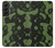 W2877 Green Snake Skin Graphic Printed Case Cover Custodia e Flip Case per Samsung Galaxy S22 Plus