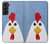 W3254 Chicken Cartoon Case Cover Custodia e Flip Case per Samsung Galaxy S22 Plus