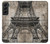 W3416 Eiffel Tower Blueprint Case Cover Custodia e Flip Case per Samsung Galaxy S22 Plus