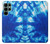 W1869 Tie Dye Blue Case Cover Custodia e Flip Case per Samsung Galaxy S22 Ultra