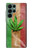 W2109 Marijuana Rasta Flag Case Cover Custodia e Flip Case per Samsung Galaxy S22 Ultra
