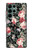 W2727 Vintage Rose Pattern Case Cover Custodia e Flip Case per Samsung Galaxy S22 Ultra