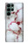 W2920 Bloody Marble Case Cover Custodia e Flip Case per Samsung Galaxy S22 Ultra