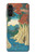 W3348 Utagawa Hiroshige The Monkey Bridge Case Cover Custodia e Flip Case per Samsung Galaxy A13 5G