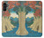 W3348 Utagawa Hiroshige The Monkey Bridge Case Cover Custodia e Flip Case per Samsung Galaxy A13 5G