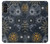 W3702 Moon and Sun Case Cover Custodia e Flip Case per Samsung Galaxy A13 5G