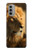 W1046 Lion King of Forest Case Cover Custodia e Flip Case per Motorola Moto G51 5G