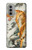 W1934 Chinese Tiger Painting Case Cover Custodia e Flip Case per Motorola Moto G51 5G