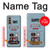 W3040 Retro Robot Toy Case Cover Custodia e Flip Case per Motorola Moto G51 5G