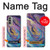 W3676 Colorful Abstract Marble Stone Case Cover Custodia e Flip Case per Motorola Moto G51 5G