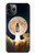 W3859 Bitcoin to the Moon Case Cover Custodia e Flip Case per iPhone 11 Pro