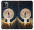 W3859 Bitcoin to the Moon Case Cover Custodia e Flip Case per iPhone 11 Pro
