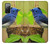 W3839 Bluebird of Happiness Blue Bird Case Cover Custodia e Flip Case per Samsung Galaxy S20 FE