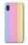 W3849 Colorful Vertical Colors Case Cover Custodia e Flip Case per Samsung Galaxy A10e