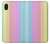 W3849 Colorful Vertical Colors Case Cover Custodia e Flip Case per Samsung Galaxy A10e