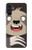 W3855 Sloth Face Cartoon Case Cover Custodia e Flip Case per Samsung Galaxy A13 5G