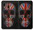 W3848 United Kingdom Flag Skull Case Cover Custodia e Flip Case per Samsung Galaxy A20, Galaxy A30