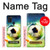 W3844 Glowing Football Soccer Ball Case Cover Custodia e Flip Case per Samsung Galaxy A21s