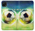 W3844 Glowing Football Soccer Ball Case Cover Custodia e Flip Case per Samsung Galaxy A22 5G
