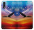 W3841 Bald Eagle Flying Colorful Sky Case Cover Custodia e Flip Case per Samsung Galaxy A50