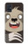 W3855 Sloth Face Cartoon Case Cover Custodia e Flip Case per Samsung Galaxy A51 5G
