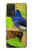 W3839 Bluebird of Happiness Blue Bird Case Cover Custodia e Flip Case per Samsung Galaxy A52s 5G