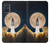W3859 Bitcoin to the Moon Case Cover Custodia e Flip Case per Samsung Galaxy A71 5G