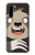 W3855 Sloth Face Cartoon Case Cover Custodia e Flip Case per Huawei P30 Pro