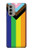 W3846 Pride Flag LGBT Case Cover Custodia e Flip Case per Motorola Moto G51 5G