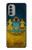 W3858 Ukraine Vintage Flag Case Cover Custodia e Flip Case per Motorola Moto G51 5G
