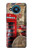 W3856 Vintage London British Case Cover Custodia e Flip Case per Nokia 8.3 5G