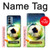 W3844 Glowing Football Soccer Ball Case Cover Custodia e Flip Case per OnePlus Nord N200 5G