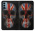 W3848 United Kingdom Flag Skull Case Cover Custodia e Flip Case per OnePlus Nord N200 5G