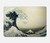 W1040 Hokusai The Great Wave of Kanagawa Case Cover Custodia per MacBook Pro 16 M1,M2,M3,M4 (2021,2024) - A3403, A3186, A2991, A2780, A2485