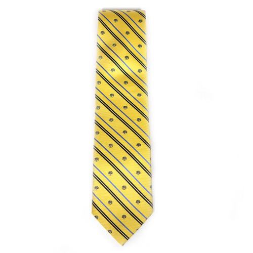 RCDS Silk Yellow Tie with Tree