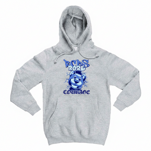 Courage by Design Middle school winner hoodie
