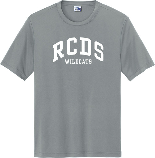 Adult Concrete Grey Performance RCDS Wildcat Tee