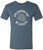 Adult Indigo Tri-blend Rye Country Day Tee