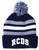 RCDS Striped Pom Pom Hat