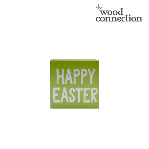 Happy Easter 2 1/2" Block