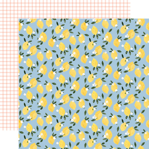 Carta Bella Summer: Lemonade Squeeze Scrapbook Paper