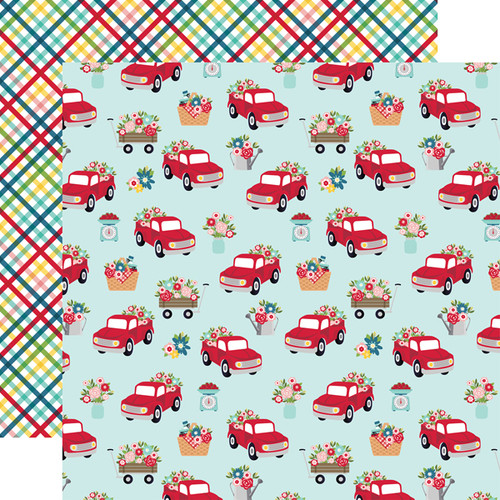 A Slice of Summer: Best Summer Ever Scrapbook Paper