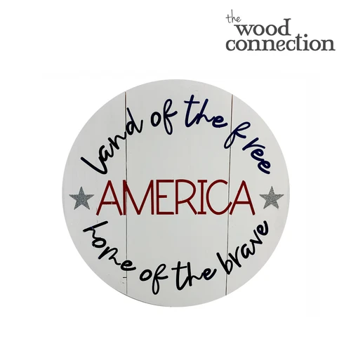 Land of the Free Circle Plank